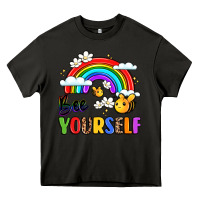 Asphalt bee yourself Heavy Core Tee - LillyAllenDesigns