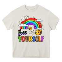 Cream bee yourself Heavy Core Tee - LillyAllenDesigns