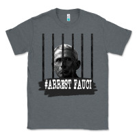 Charcoal Heather Arrest Fauci Essential Classic Tee - minhPixels