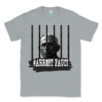 Heather Grey Arrest Fauci Essential Classic Tee - minhPixels