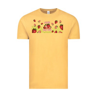Vintage Mustard feeling berry good Vintage Tee - TumblerDesignByShophia