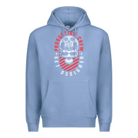 Colony Blue Production Crew Set Designer Movie Film Halloween Skull Premium Hoodie - minhPixels
