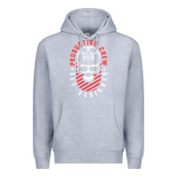 Heather Grey Production Crew Set Designer Movie Film Halloween Skull Premium Hoodie - minhPixels