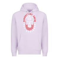 Lilac Production Crew Set Designer Movie Film Halloween Skull Premium Hoodie - minhPixels