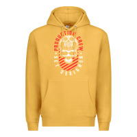 Mustard Production Crew Set Designer Movie Film Halloween Skull Premium Hoodie - minhPixels