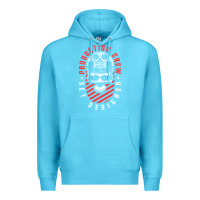 Ocean Blue Production Crew Set Designer Movie Film Halloween Skull Premium Hoodie - minhPixels