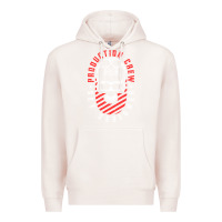 Pale Pink Production Crew Set Designer Movie Film Halloween Skull Premium Hoodie - minhPixels