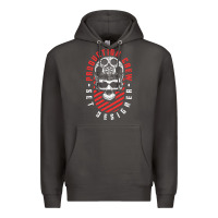 Smoke Production Crew Set Designer Movie Film Halloween Skull Premium Hoodie - minhPixels