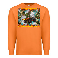 Carrot monster truck dinosaur t rex tumbler Premium Sweatshirt - Artiststas