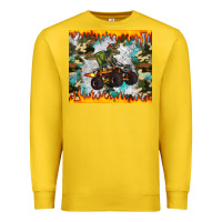 Lemon monster truck dinosaur t rex tumbler Premium Sweatshirt - Artiststas