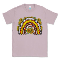 Lilac sunflower sports rainbow Classic Tee - RacoonDesign