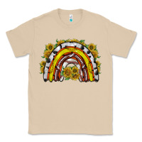 Mushroom sunflower sports rainbow Classic Tee - RacoonDesign