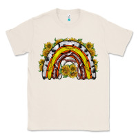 Natural sunflower sports rainbow Classic Tee - RacoonDesign