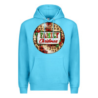 Ocean Blue Family Christmas Premium Hoodie - FaDigitalArtStudio