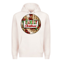 Pale Pink Family Christmas Premium Hoodie - FaDigitalArtStudio
