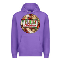 Purple Family Christmas Premium Hoodie - FaDigitalArtStudio