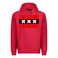 Cardinal amsterdam flag souvenir heritage travel gift t shirt Premium Hoodie - minhPixels