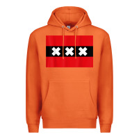 Carrot amsterdam flag souvenir heritage travel gift t shirt Premium Hoodie - minhPixels