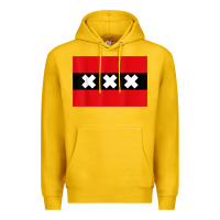 Lemon amsterdam flag souvenir heritage travel gift t shirt Premium Hoodie - minhPixels