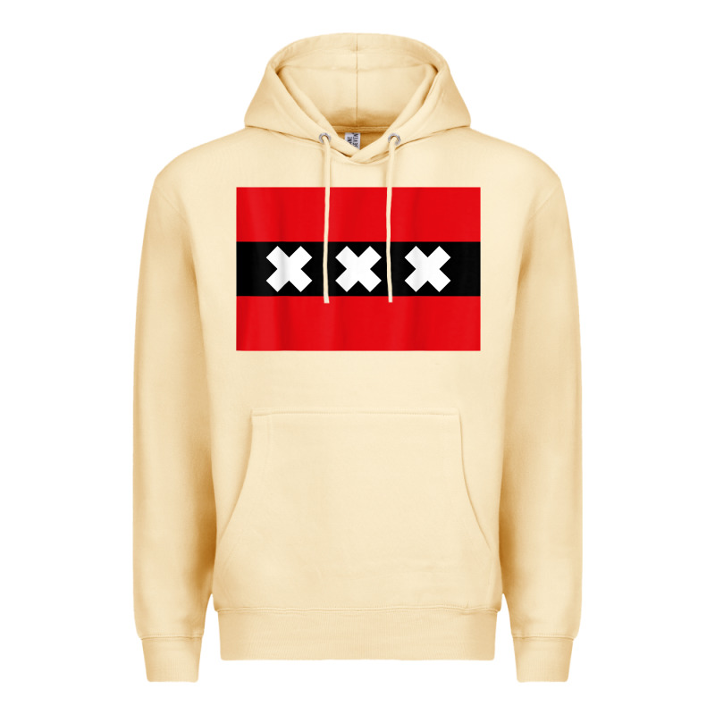 Amsterdam Flag Souvenir Heritage Travel Gift T Shirt Premium Hoodie by minhPixels | Teevron