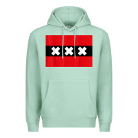 Seafoam amsterdam flag souvenir heritage travel gift t shirt Premium Hoodie - minhPixels