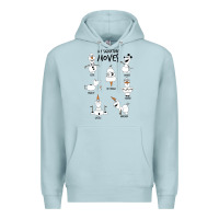 Blue Mist Frozen 2 Olaf My Signature Moves Premium Hoodie - minhPixels