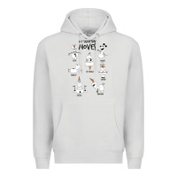 Dove Grey Frozen 2 Olaf My Signature Moves Premium Hoodie - minhPixels