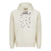 Oatmeal Heather Frozen 2 Olaf My Signature Moves Premium Hoodie - minhPixels