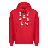 Red Frozen 2 Olaf My Signature Moves Premium Hoodie - minhPixels