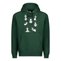 Sports Green Frozen 2 Olaf My Signature Moves Premium Hoodie - minhPixels