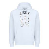 White Frozen 2 Olaf My Signature Moves Premium Hoodie - minhPixels