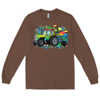 Chestnut Autism farm tractor Long Sleeve Tee - CowGirlArtShop