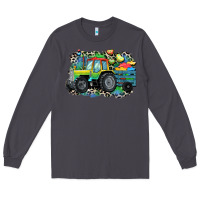 Smoke Autism farm tractor Long Sleeve Tee - CowGirlArtShop