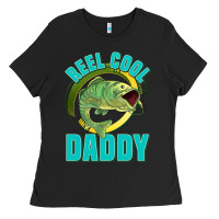 Black reel cool daddy Ladies Tee - Jasminsmagicworld