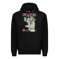 Black Captain Tennille Retro Fan Art Design gift Premium Hoodie - minhPixels