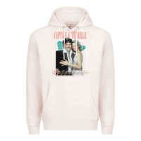 Pale Pink Captain Tennille Retro Fan Art Design gift Premium Hoodie - minhPixels