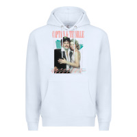 White Captain Tennille Retro Fan Art Design gift Premium Hoodie - minhPixels