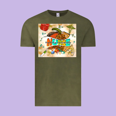 Fall Nurse Pumpkin Vintage Tee Designed By Tumblerdesignbyshophia