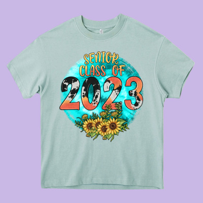 Class Of 2023 Senior Heavy Core Tee Designed By Jahusdesignshop
