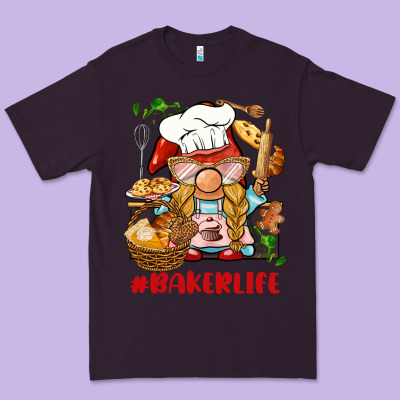 Baker Life Gnome Premium Tee Designed By Barkaloodesign