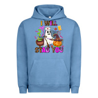 Pigment Pebble Blue i will stab you nurse Urban Hoodie - AdoDesignShop