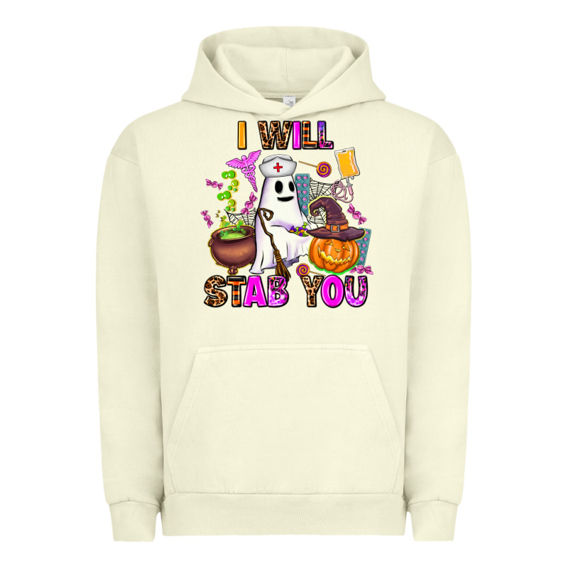 I Will Stab You Nurse Urban Hoodie by AdoDesignShop | Teevron