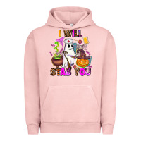 Pigment Salmon i will stab you nurse Urban Hoodie - AdoDesignShop