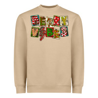 Mushroom Merry Vibes Heavyweight Sweatshirt - FaDigitalArtStudio
