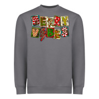Storm Merry Vibes Heavyweight Sweatshirt - FaDigitalArtStudio