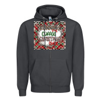 Smoke Running on Coffee And Christmas Zipper Hoodie - CowhideDigitalArt