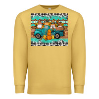 Antique Gold western fall truck gnomes tumbler Premium Sweatshirt - Artiststas