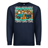Navy western fall truck gnomes tumbler Premium Sweatshirt - Artiststas