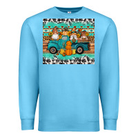 Ocean Blue western fall truck gnomes tumbler Premium Sweatshirt - Artiststas