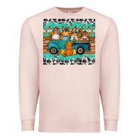 Pale Pink western fall truck gnomes tumbler Premium Sweatshirt - Artiststas